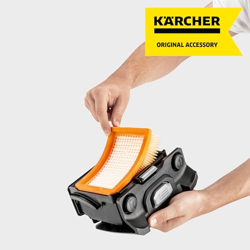 Image of Karcher Flat Pleated Filter for Karcher Wet Dry Vacuum - Compatible with WD 4, WD 5 /P and WD 6 P S Wet Dry Vacs - Reusable Filter