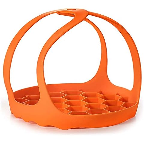 SiCheer Pressure Cooker Sling Silicone Bakeware Sling Compatible with Instant Pot 3 Qt, Compatible with Other Brand Multi-Function Cookers Cover