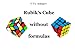 Rubik`s cube without formulas (Solving twisty pazzles with no formulas Book 1) (English Edition)