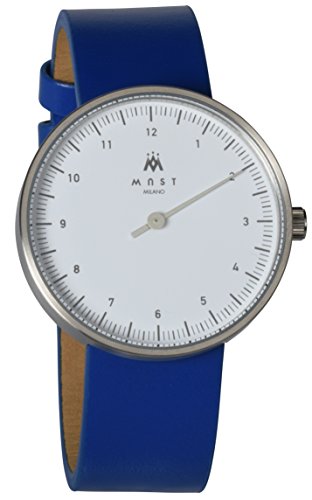 Preisvergleich Produktbild MAST MILANO SL103WH07-L-UNO - Einzeigeruhr für Herren Ultra dünne