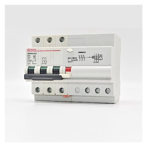 Protecteur de fuite triphasé 380V C65LE à limitation de courant - 4