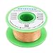 BNTECHGO 38 AWG Magnet Wire - Enameled Copper Wire - Enameled Magnet Winding Wire - 4 oz - 0.0039" Diameter 1 Spool Coil Natural Temperature Rating 155℃ Widely Used for Transformers Inductors