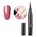 Produktbild Nagellack-Stift, 4 Farben-Berufsnagellack-Nagel-Kunst-Gel-Stift, Nagelgel Lacklack Pen, Nail One Step Nagellack, Nagel-Schönheits-Geschenk 5ml der Frauen(8044)