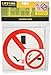 Lifetime Tools 89937 6 Aufkleber Verteidigung-Kunststoff Rauchen 2 Modelle
