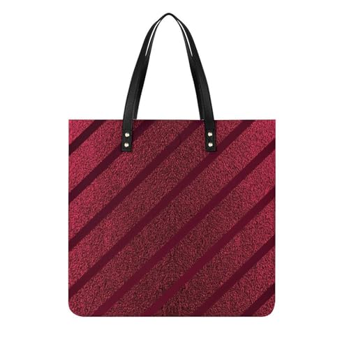 Sac à bandoulière rouge brillant 39x39cm pour ne plus manquer de place en voyage