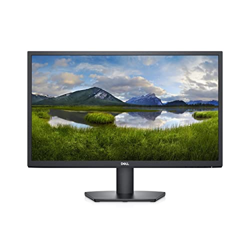 Dell-SE2422H (60.96 cm) FHD Monitor 1920×1080 at 75Hz, VA-Panel, 16.7m Colours, Brightness 250 cd/m², Contrast Ratio 3000:1, Anti-Glare, 3H Hard Coating, HDMI (HDCP), VGA Ports, 3 Year Warranty