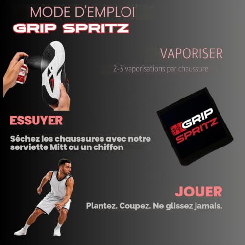 Spray antidérapant pour chaussures de basket traction maximale - 2