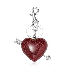 A2:red Heart Keychain