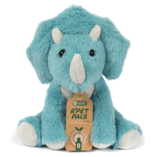 L & P Home & Gifts Lesser & Pavey Rpet pals Dino dinosaur Teddy Bear For Kids | Made Up of Recycled Bottles | Stuffed Animal Soft Toys | Ideal For Birthday or Baby Gift L & P Home & Gifts Lesser & Pavey Rpet pals Dino dinosaur Teddy Bear For Kids | Made Up of Recycled Bottles | Stuffed Animal Soft Toys | Ideal For Birthday or Baby Gift