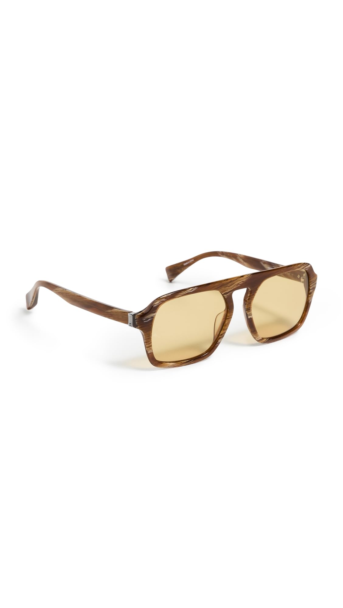 rag & bone Women's Aviator Acetate Sunglasses