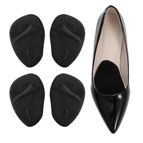 Cojines de pie para mujer, almohadillas metatarsianas, almohadillas cómodas de tacón alto, cojines para zapatos para mujer, almohadillas de talón para zapatos, plantillas de cambio de peso para tacón
