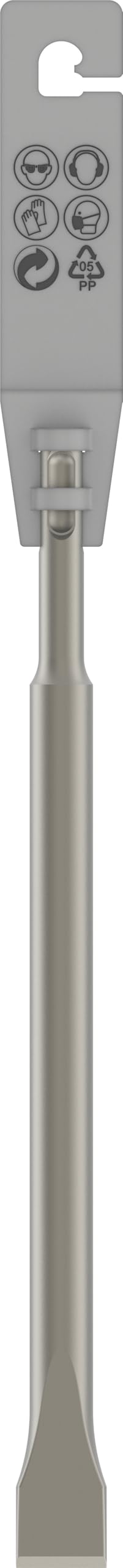 Bosch Professional 1x Scalpello piatto SDS plus (per Calcestruzzo, Blocco in calcestruzzo, 250 x 20 mm, Accessorio Martello Perforatore)