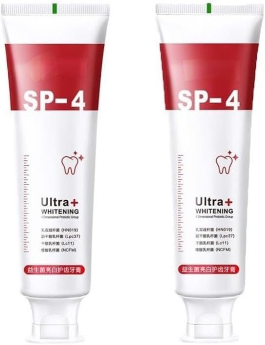 Smlkh Sp-4 Toothpaste, Brightening & Stain Removing Toothpaste, sp-4 probiotic whitening toothpaste，Teeth Whitener Toothpaste, Natural Tooth Whitener - (Pack of 2) (B0DDJDSXQC) Amazon Price History, Amazon Price Tracker