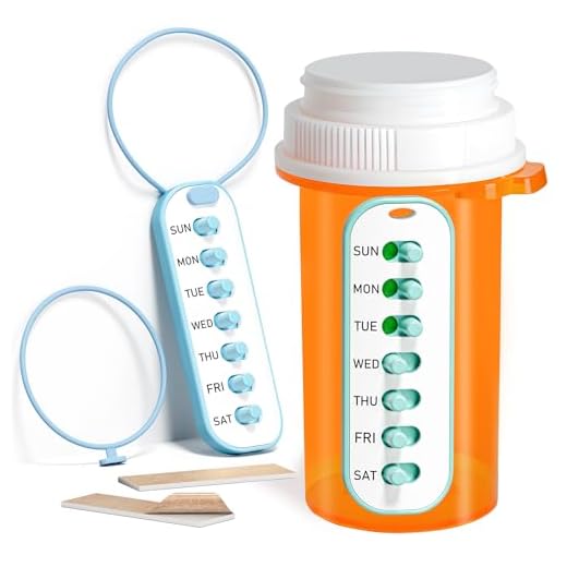 Odaro Pill Reminder Tracker Pack of Two