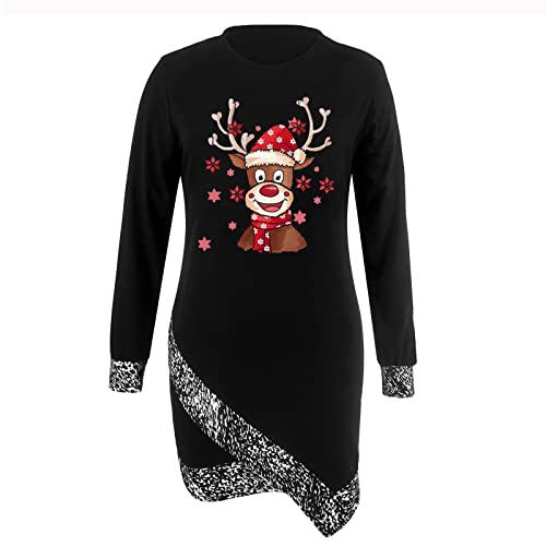 Kleid Damen, Herbstrock Blusenkleid 50Er Jahre Kleider Frauen Flowers for...