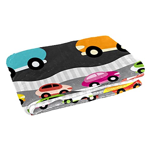 Couverture douce et chaude voiture pour lit d'enfant 150x100 cm - 3