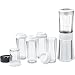 Cuisinart CPB-300W SmartPower 15 Piece Compact Portable Blending/Chopping System, White
