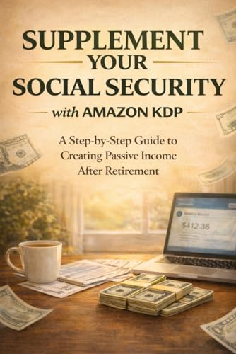 Supplement Your Social Security With Amazon KDP: A Step-by-Step Guide to Creating Passive Income After Retirement