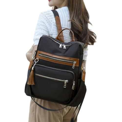 Bolsa Casual Espaçosa Alça Transversal Lateral Impermeavel Anti Furto Estilosa Elegante Média Mochil