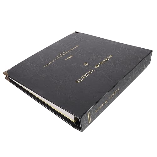 jojofuny Carnet De Billets Collectionneur Multifonction Noir 1 Album à
