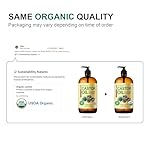 EWG Verified Castor Oil Glass Bottle 32 fl oz (with Pump) 100% Pure Castor Oil for Skin Face Hair, Cold Press, Hexane Free, Unrefined Caster oil for Pack Wrap Deep Nourish Body - Image 2