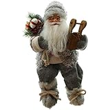 Spätestens zur Adventszeit hat das Weihnachtsfieber auch noch den letzten Zweifelnden gepackt! Damit Sie Ihr zu Hause passend zur Weihnachtszeit schmücken können ist dieser süße Deko-Weihnachtsmann von SIDCO ideal geeignet