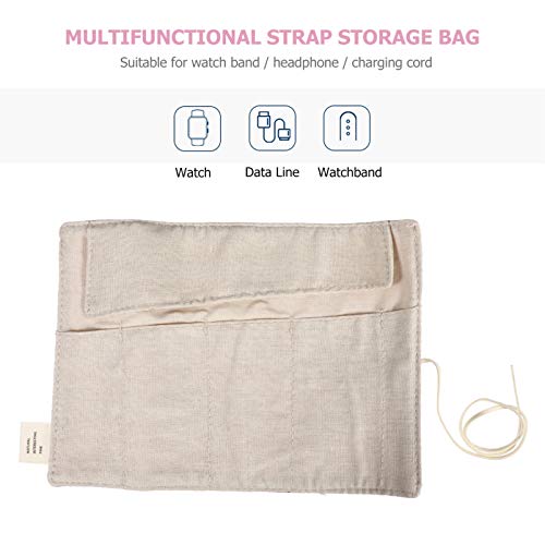 Hemobllo Roll Up Pencils Wrap Linen Vintage Pencil Pouch Lotus Printed Large Capacity Pencil Case Pen Pencil Holder Storage Organizer For Marker Coloring Pencil Pink #TOP2