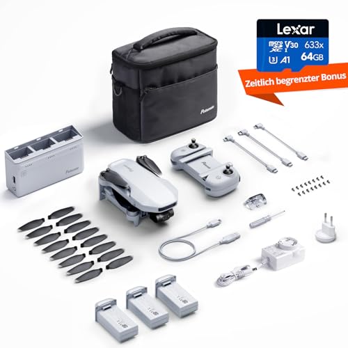 stabil bei Wind Level 6 und GPS-gestütztem Hover. - Detailansicht von Potensic ATOM 4K GPS Drohne Angebot – Dealfoxx.de