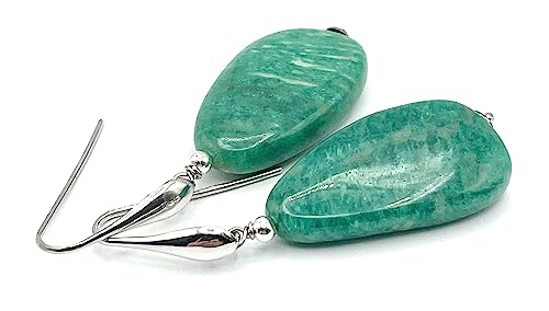Boucles d'Oreilles Amazonite pour Illuminer Vos Tenues d'Été