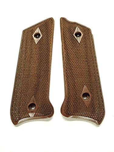 Walnut Double Diamond Checkered Ruger Mark II/III Grips