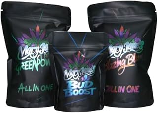 Mary Jane's Dünger-Bundle für Cannabispflanzen Hanfplanzen, Wachstums- und Blütedünger Set mit Bud Boost, 2x500g Dünger + 200g Boost, für Wuchs- und Blütephase für alle Substrate und Hydro Grow