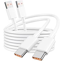 2-Pack 120W 6A Hypercharge Ladekabel für Xiaomi Redmi Note 17 15 15T 14 14T 13 13T 12 Ultra Pro 5G A7 A5 14C 15C, POCO F8 M8 M7 X8 X7, Turbo Schnellladekabel Original 67W/90W, USB-A auf USB-C Kabel 2M