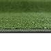 iCustomRug Indoor/Outdoor Turf Carpet, Sythentic Grass in Lawn Green 12'X10' Low Pile Artificial Grass with No-Fray Bound Pre-Finished Edges