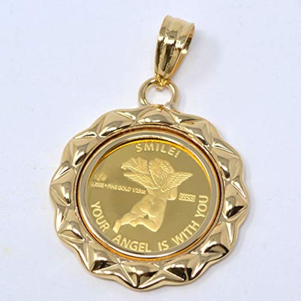 ペンダント類12点以上 Amazon | [ジュエリーコトブキ] コイン エンジェル ペンダント トップ