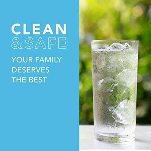 Clearly Filtered Water Filter Pitcher | Guaranteed to Remove More Contaminants Than The Top 5 Leading Brands Combined | Tested to NSF Standards | 10 Cup Purifier, 1 Filter Cleans 100 Gallons of Water