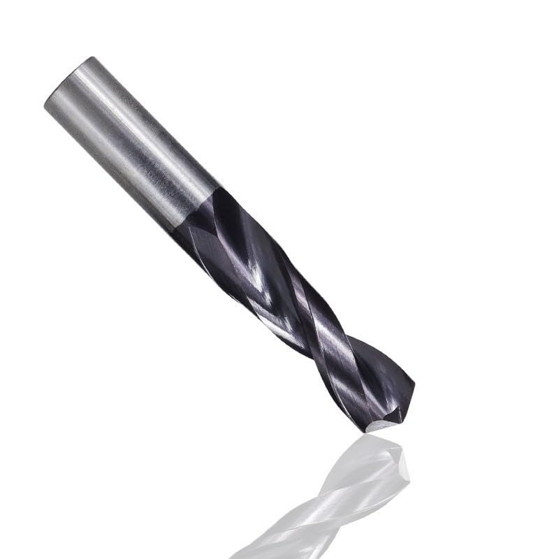 Punte Da Trapano Per Pistola Al Tungsteno Con Punta Elicoidale Per Tornio CNC,12X45X75