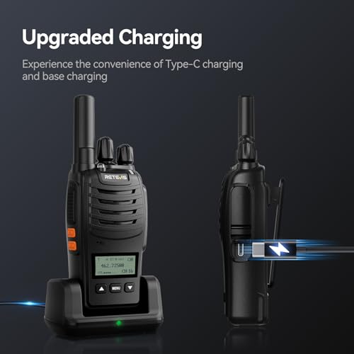 Image of Retevis H777D Long Range 2 Way Radios with LCD Screen(20 Pack)