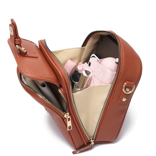 Urvashi Crossbody Anti Theft Leather Bag, Collaborateam Crossbody Bag for Women, Tojoyride Crossbody Bag(Black)3