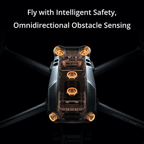 Dji Mavic 3 Cine Premium Combo, Drone With 4/3 Cmos Hasselblad Camera, 5.1K Video, Omnidirectional Obstacle Sensing, 46 Mins Flight, 15Km Video Transmission, With Dji Rc Pro,  Two Extra Batteries #TOP3