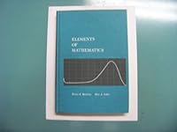 Elements of mathematics B0006BV304 Book Cover