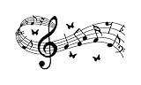 Music Notes Notation Band Wall...
