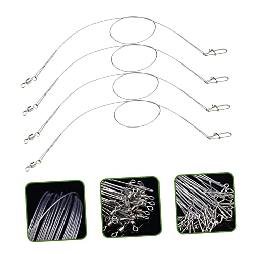 Set de Conectores para Líder de Pesca Garneck 24 Piezas Acero Inoxidable miniatura 2