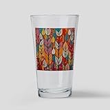 CafePress All The Autumn Leaves Pint Glass, 16 oz. Drinking Glass