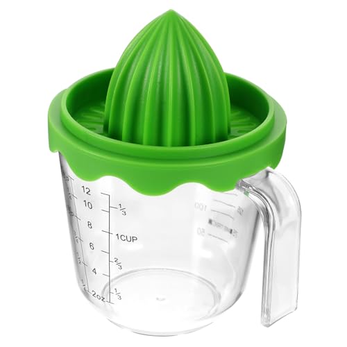 LEDMOMO 手動式レモン絞り器 小型ポータブルシトラスジューサー 耐久性素材使用 簡単操作 キッチン 家 店舗用果汁搾り器