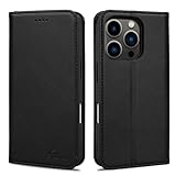 Rssviss iPhone 16 pro 用 ケース 手帳型 iPhone 16 pro 専用 手帳型ケース マグネット式 iPhone16 pro 専用 ケース 手帳型 カード収納 いphone16pro 用 ケース 手帳型 アイフォン 16 プロ 専用 手帳型 ケース スタンド機能 アイホン16pro用 手帳型 ケース iphone16プロ用 手帳型ケース 6.3インチ W1 ブラック