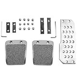 Pedals Car Rest Accelerator Footboard Throttle Brake Clutch Treadle Fit For Accord Fit For Civic CRX Del Sol(MT Car)