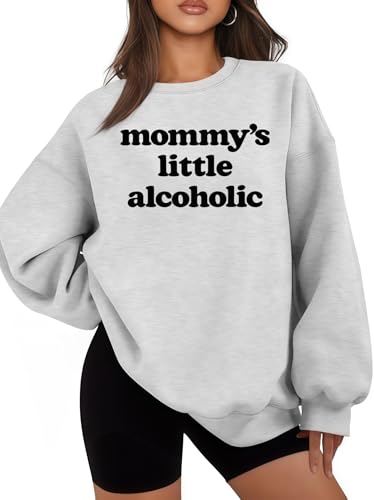 Mommy's Little Alcoholic Sweatshirt Stamp Mommy's Little Alcoholic Hoodie2