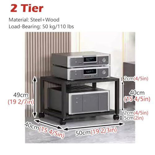 Meuble de rangement HiFi pour petit salon et coin cinéma modulable - 2