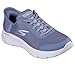 Skechers Women's Go Walk Flex Hands Free Slip-Ins - Grand Entry Sneaker, Blue, 6.5 US