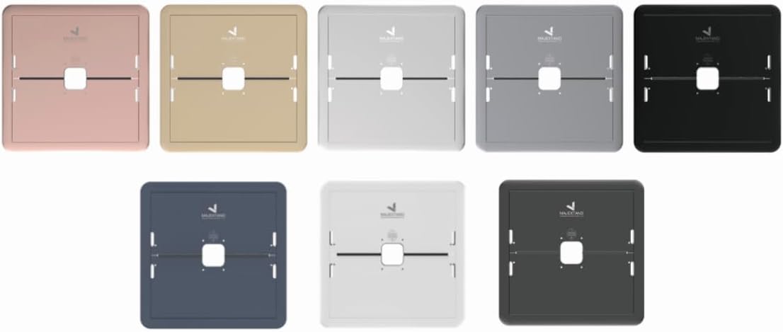 Paper-Thin Stand for MacBook, Laptop Riser, Slim Portable Ergonomic Ventilated Stand, 6 Adjustable Heights from 2.1" to 3.6", Compatible with Laptops Up to 18”, US Patented (Space Black)